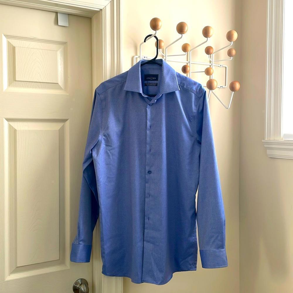 Grafton 1853 - Casual Button Down - Blue - M